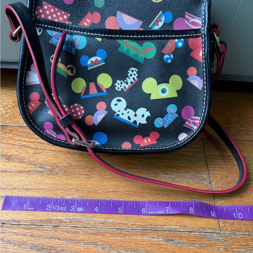 Dooney & Bourke Mickey Mouse Black Crossbody Bag - Picture 2 of 8